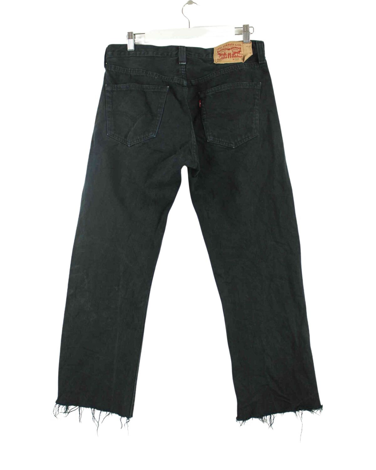 Levi's 501 Jeans Schwarz W30 L30 (back image)