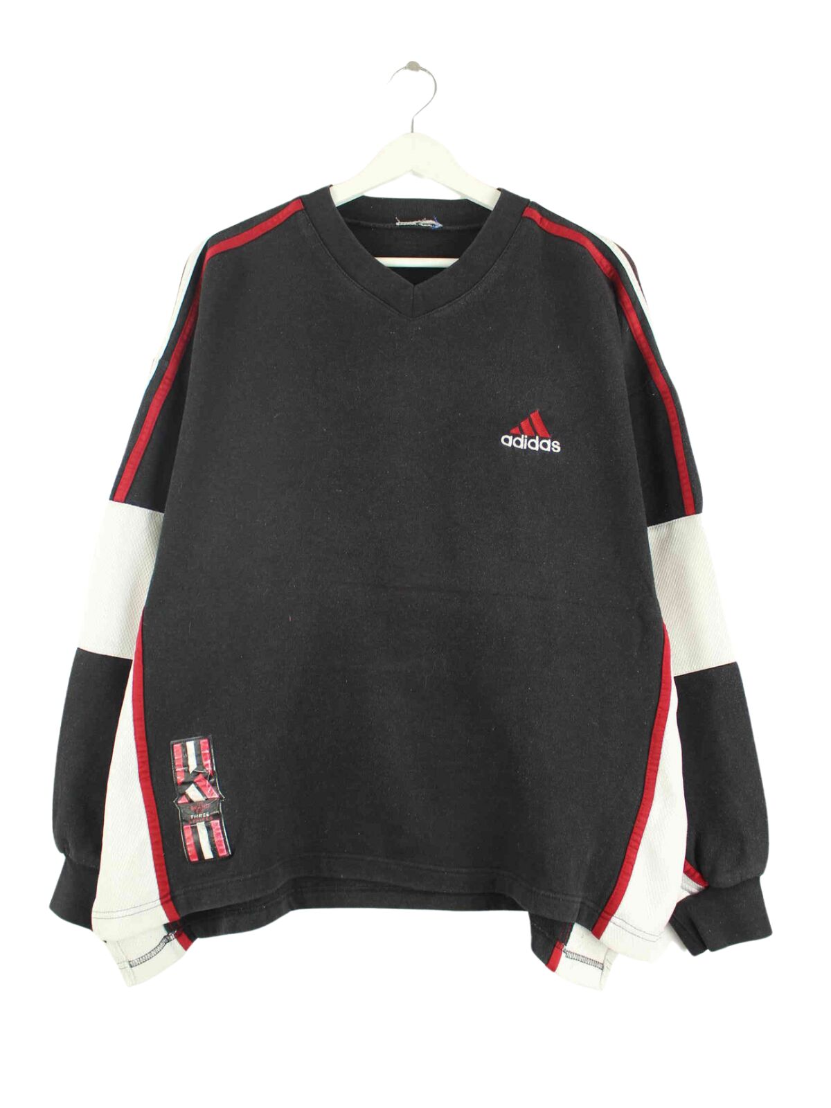 Adidas 90s Vintage Sweater Schwarz XL (front image)