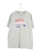 NFL New England Patriots T-Shirt Grau XL (front image)