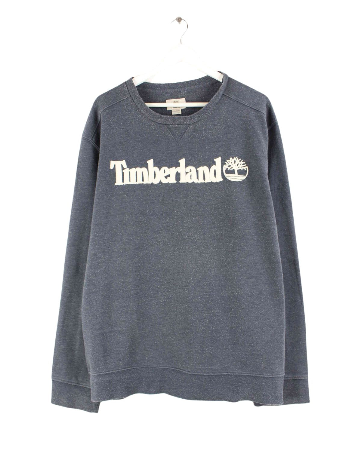 Timberland y2k Embroidered Logo Sweater Grau XXL (front image)