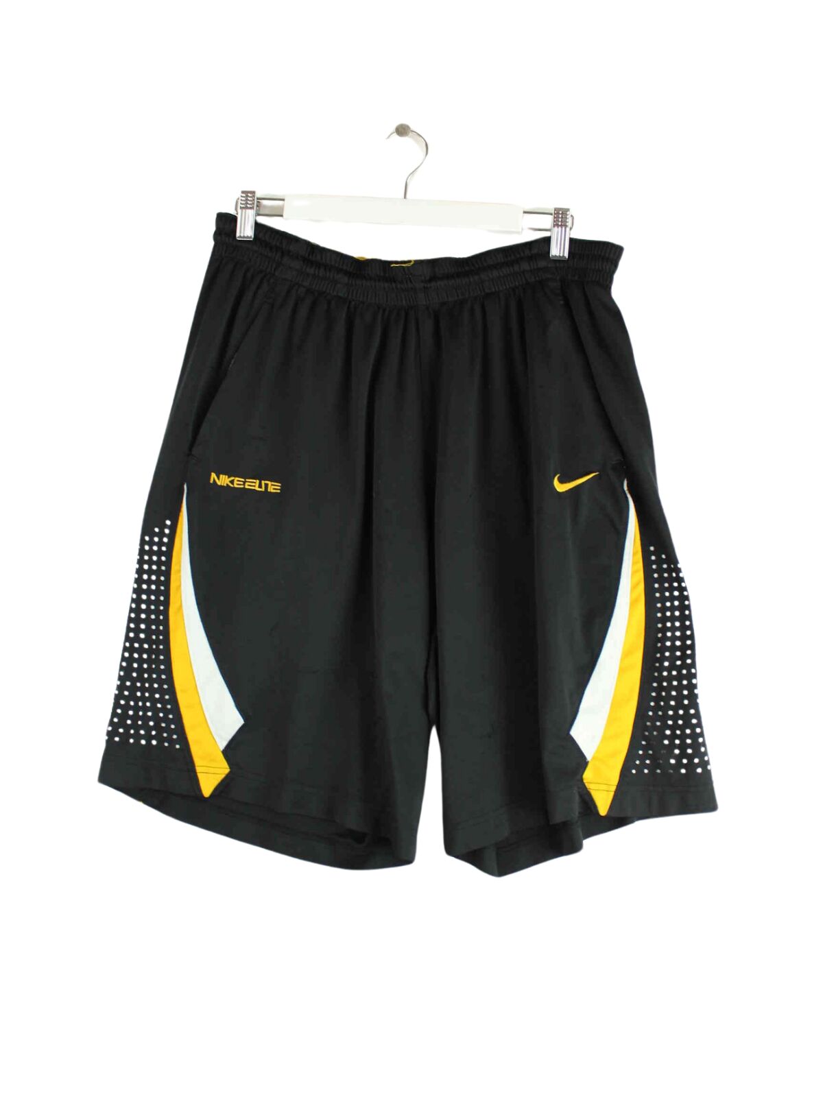 Nike Basketball Shorts Black Yellow Nike Shorts Men's Nike Black