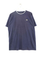 Lacoste 90s Vintage Basic T-Shirt Blau L (front image)