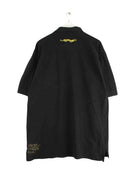 Ed Hardy y2k Embroidered Polo Schwarz 3XL (back image)