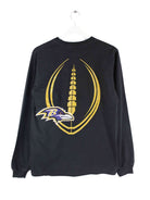 Reebok Baltimore Ravens Print Sweatshirt Schwarz S (back image)