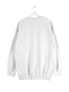 Gildan y2k Nascar Print Sweater Grau XL (back image)