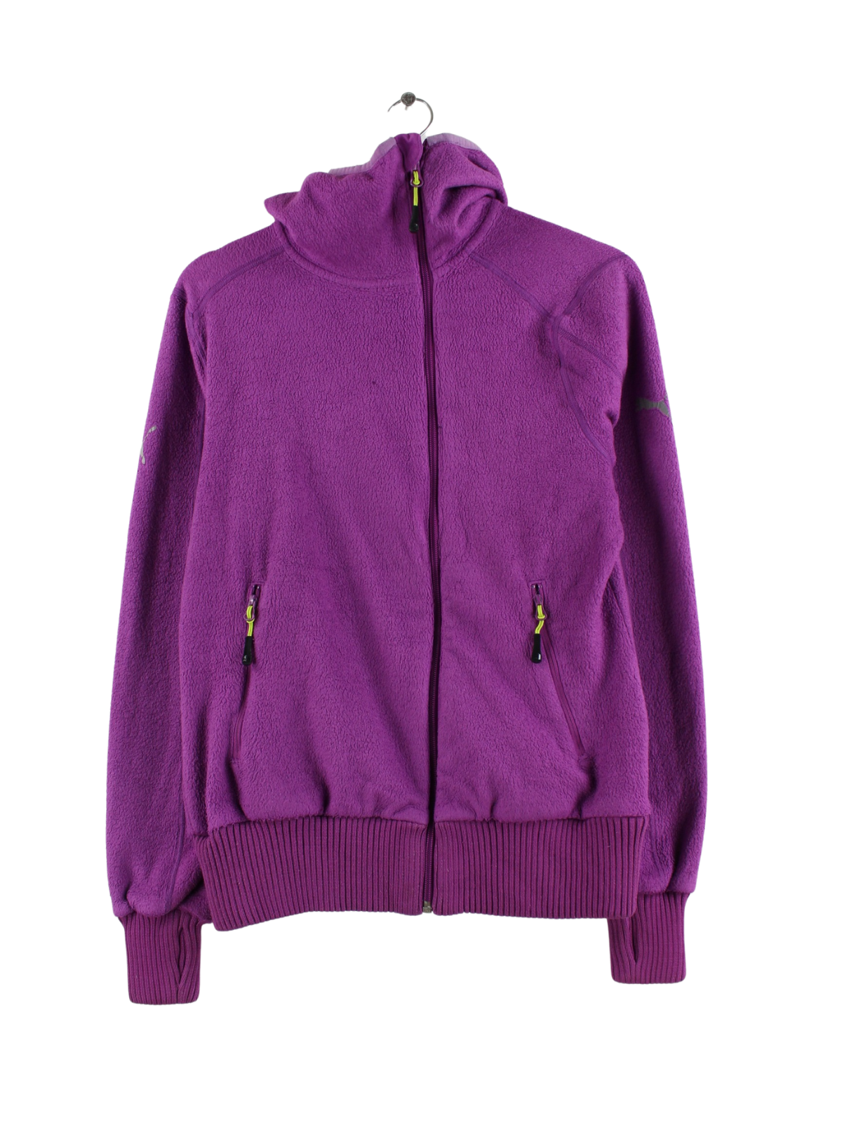 Purple pumas zip hoodie hot sale