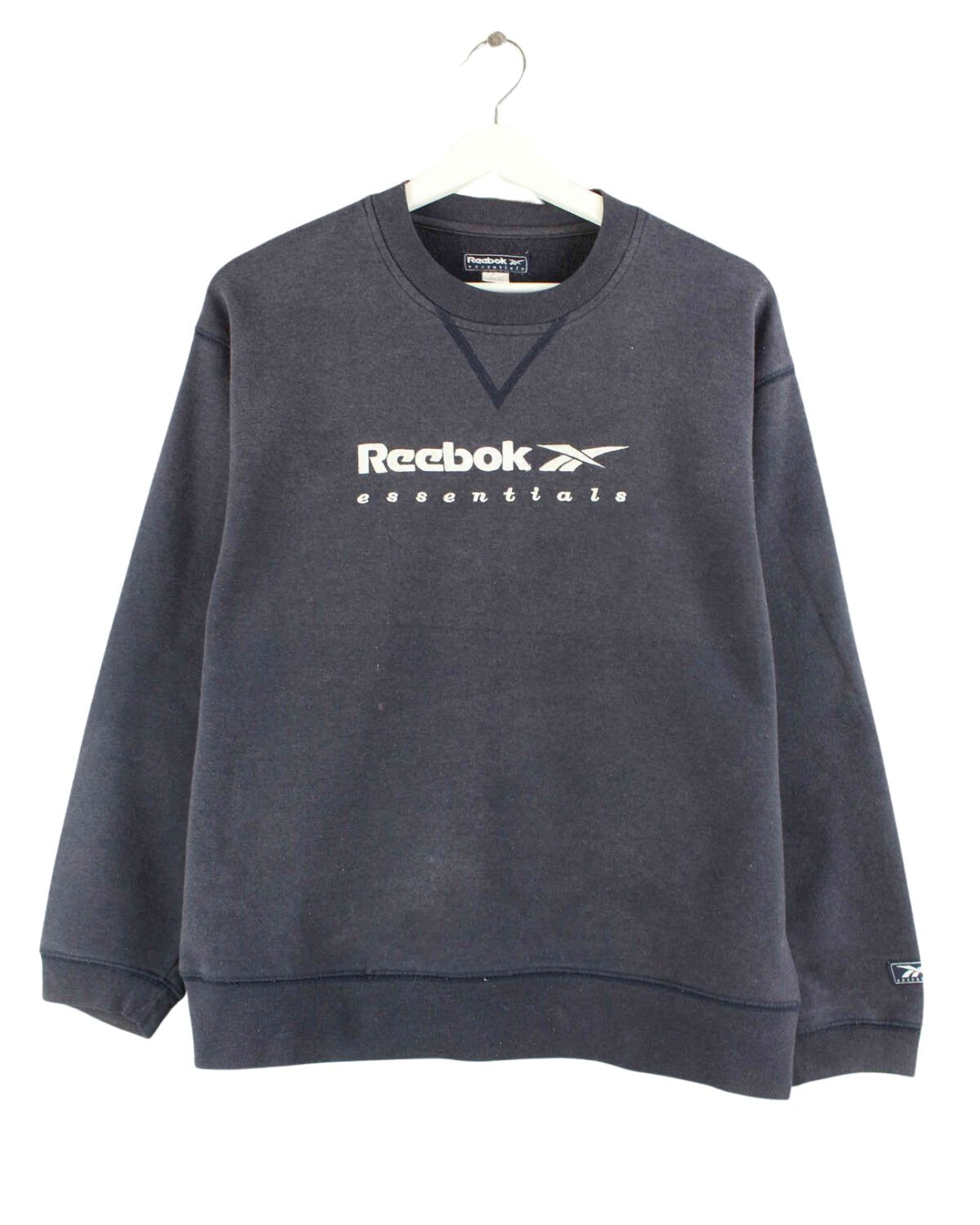 Reebok y2k Embroidered Sweater Blau XS (front image)