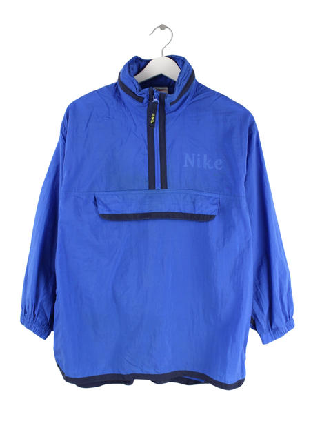 Nike Damen 90s Vintage Print Windbreaker Blau XS