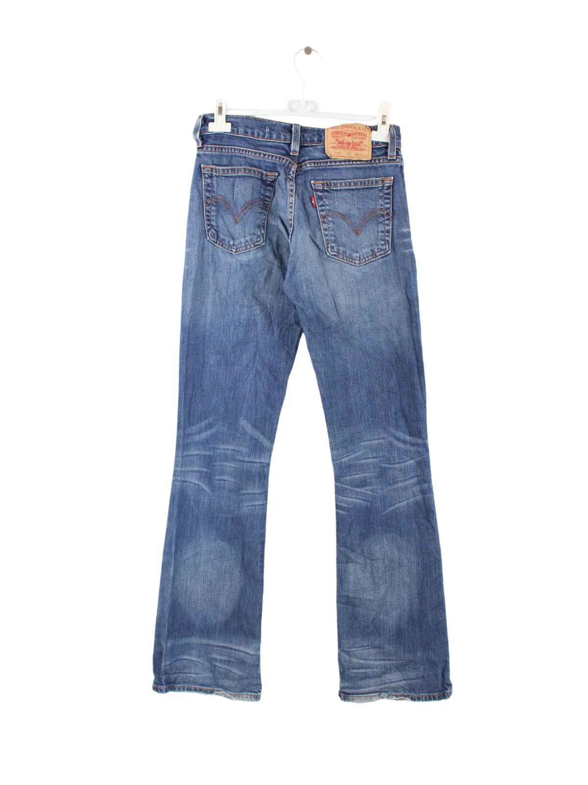 Levi s 529 Bootcut Jeans Blue W27 L34 Peeces