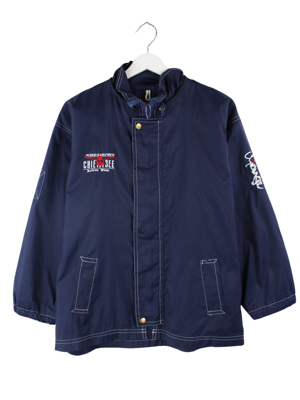 Chiemsee 00s Embroidered Jacket Blue S – Peeces