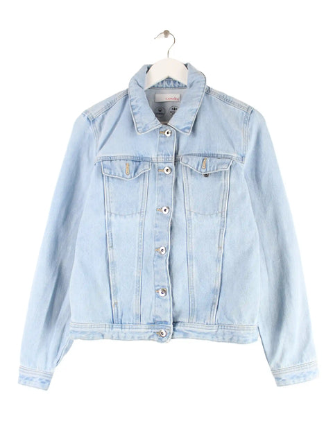 Vintage Damen Jeans Jacke Blau S