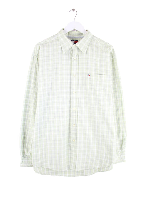 Tommy Hilfiger 00s Check Hemd Grün L