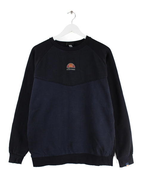 Ellesse Print Sweater Schwarz M