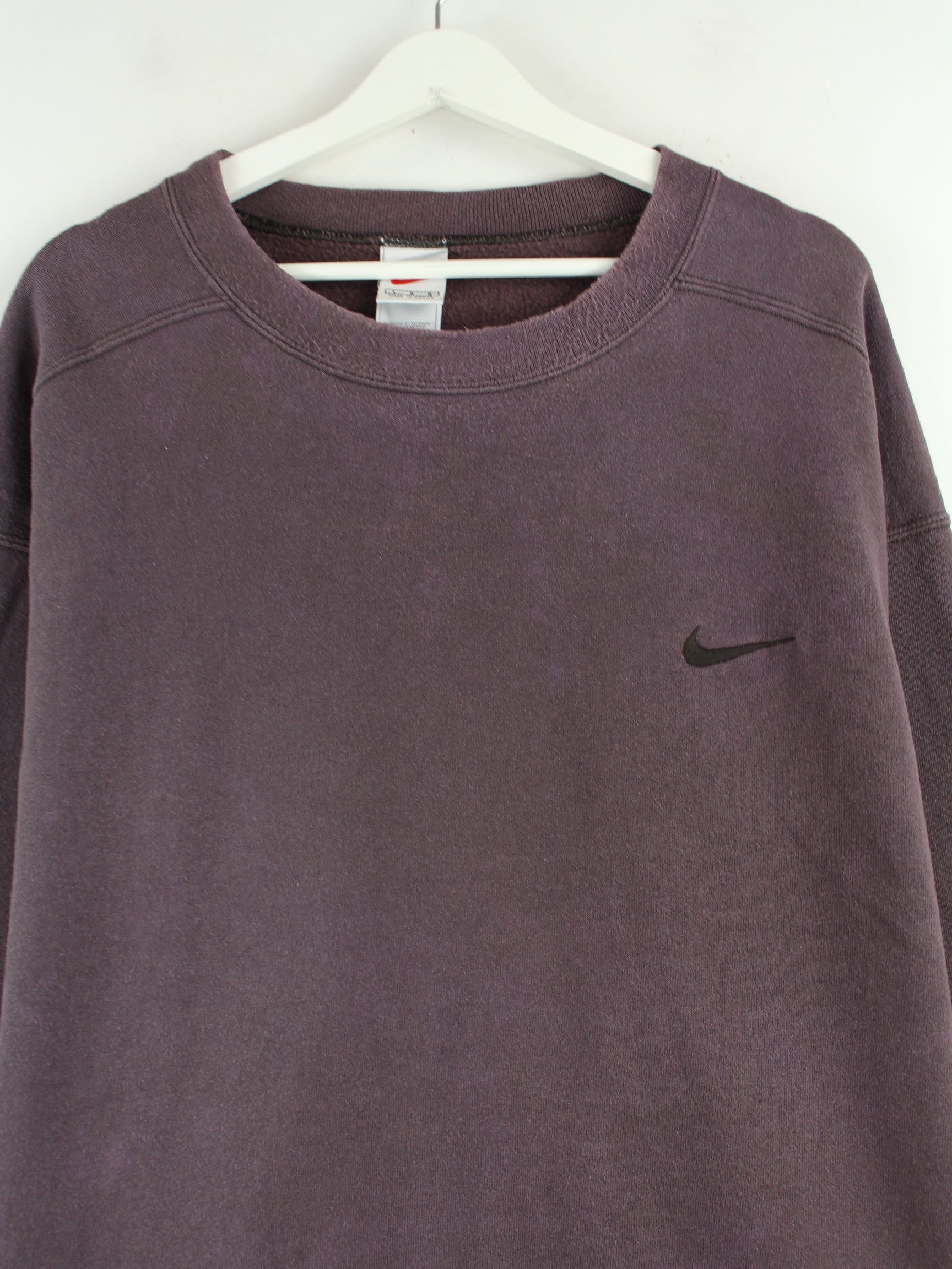 nike vintage sweater purple