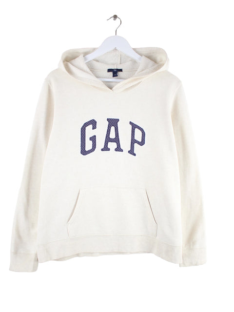 GAP Damen Big Logo Hoodie Beige L