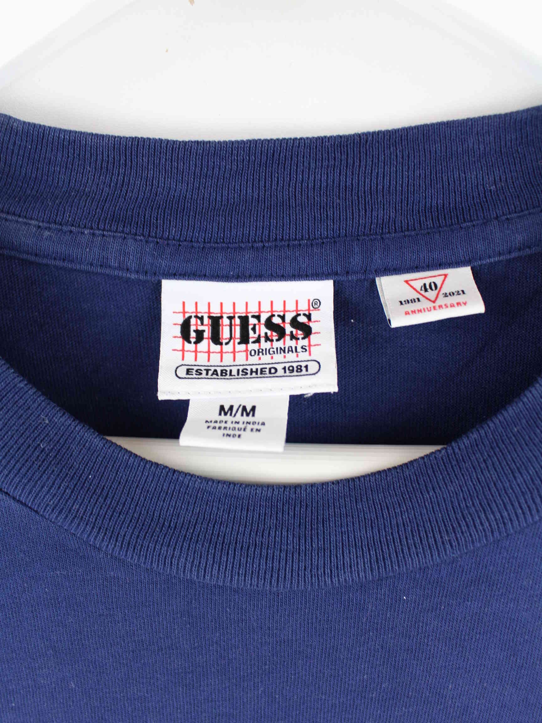 Guess Embroidered Sweatshirt Blau M (detail image 3)