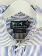 Ralph Lauren Regent Custom Fit Striped Hemd Blau L (detail image 2)
