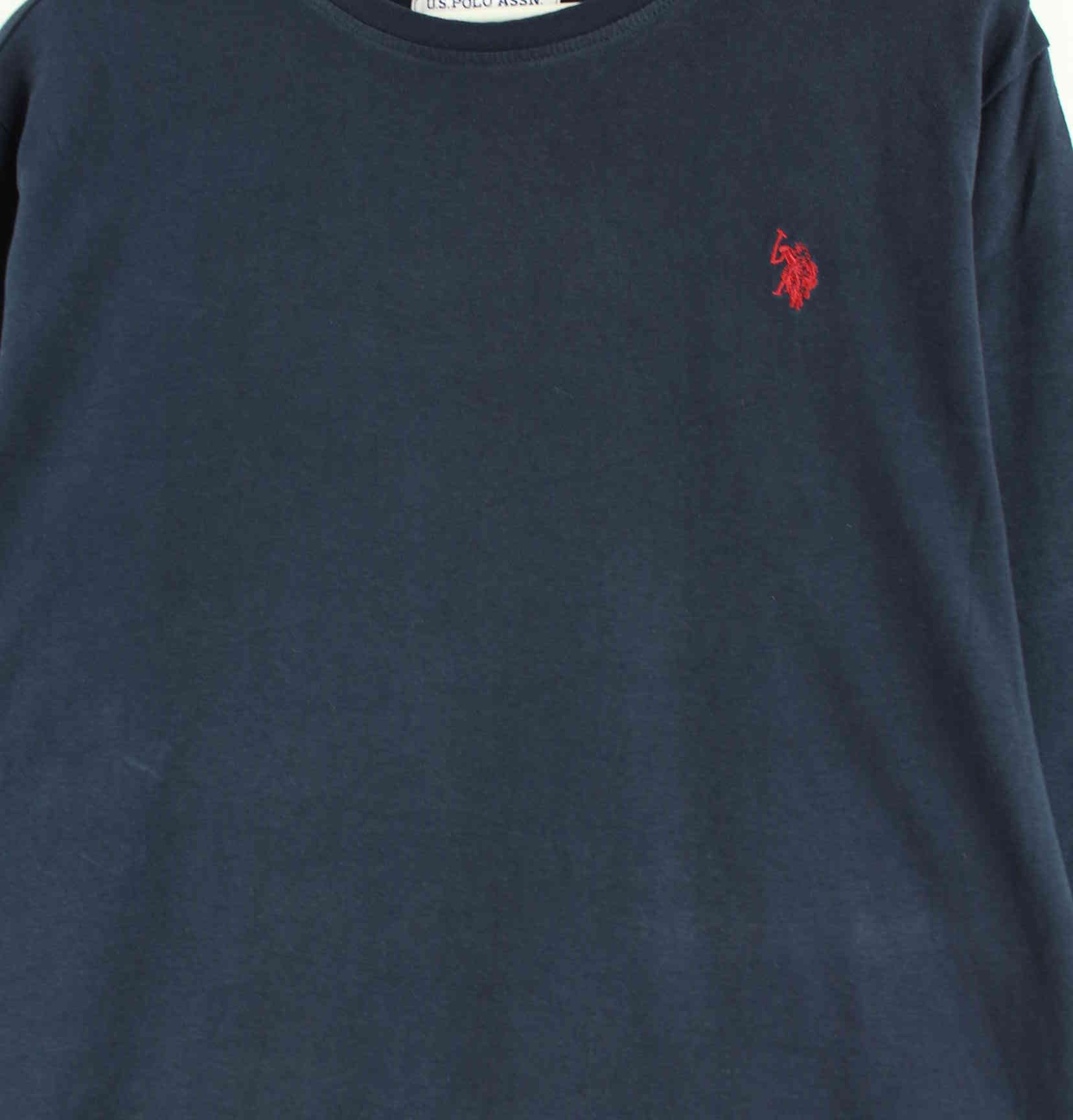 U.S. Polo ASSN. Basic Sweatshirt Blau L (detail image 1)