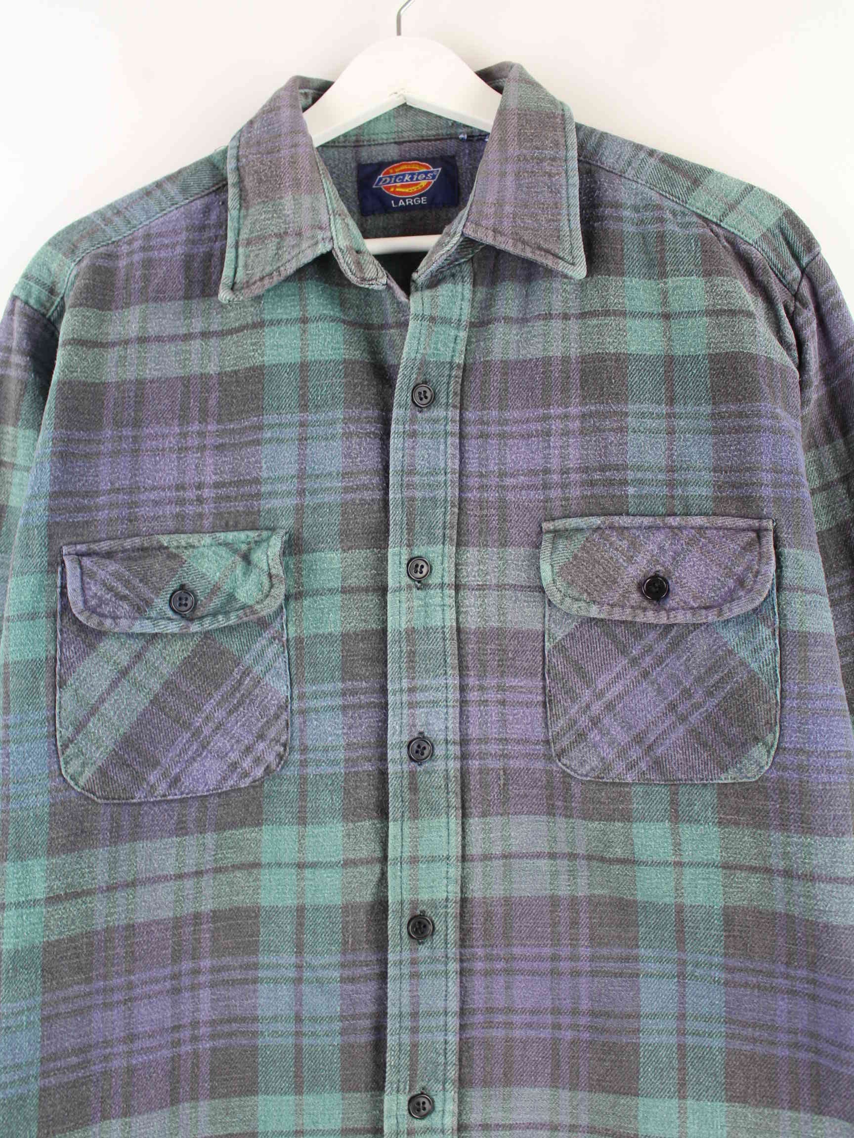 Dickies 90s Vintage Flanell Hemd Mehrfarbig L (detail image 1)