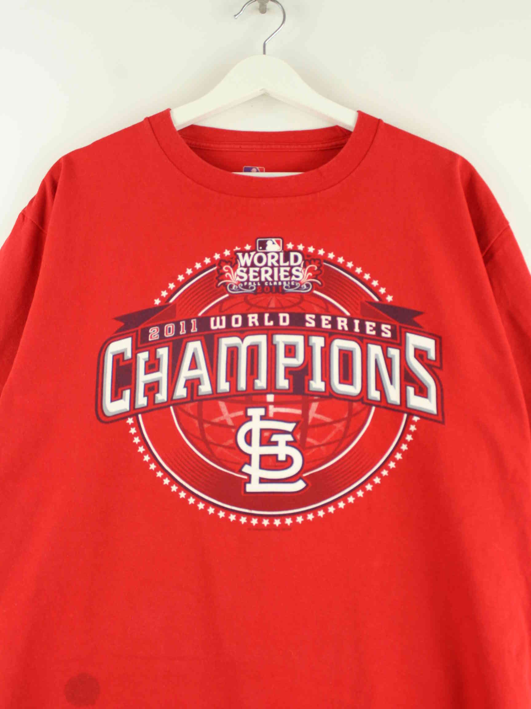 Genuine Merchendise MLB St. Louis Cardinals Print T-Shirt Rot L (detail image 1)