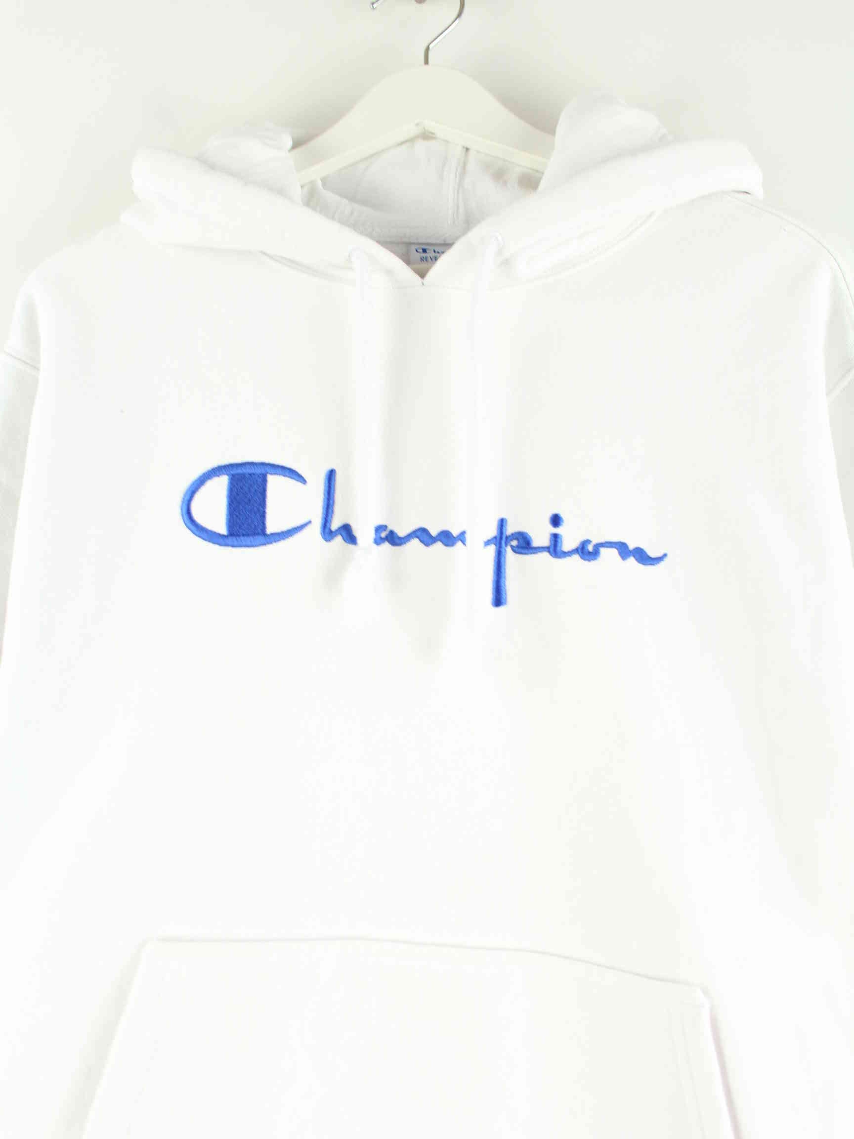Champion Reverse Weave Embroidered Hoodie Weiß M (detail image 1)