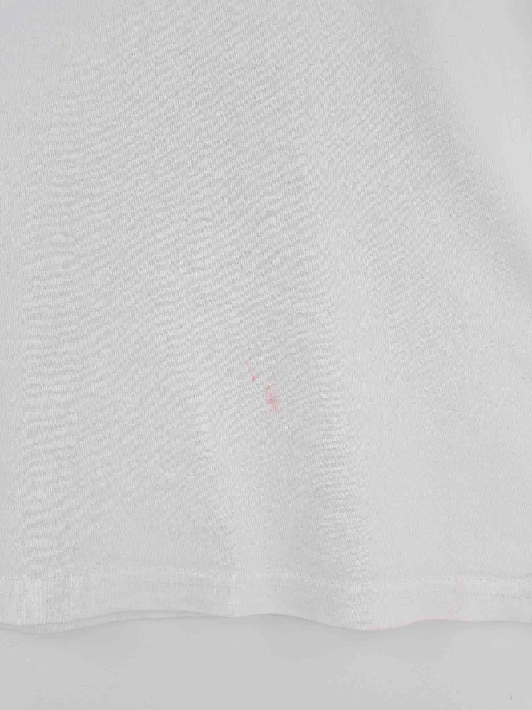 Nike 00s Spellout Print T-Shirt Weiß S (detail image 2)