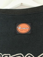 Vintage 90s Brownie Surf Line Print Sweater Schwarz M (detail image 4)