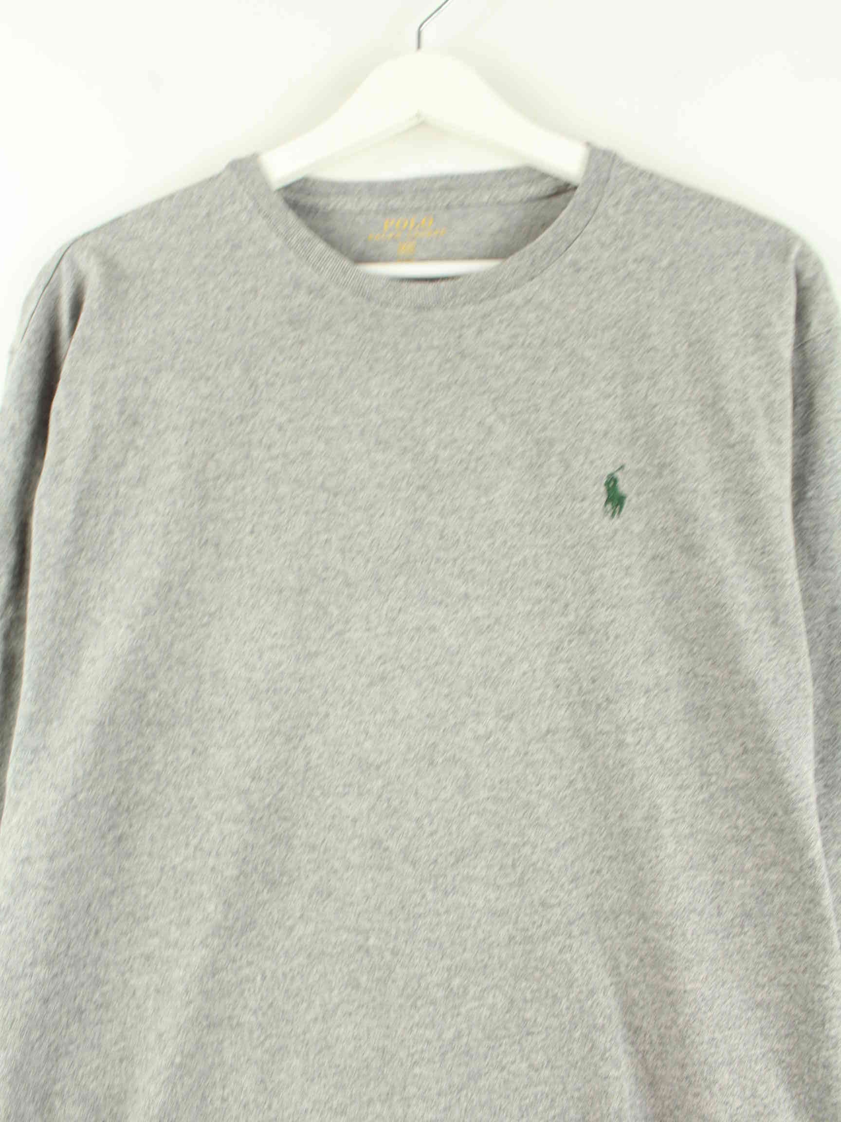 Ralph Lauren Basic Sweatshirt Grau XS (detail image 1)