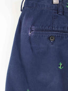 Ralph Lauren 90s Vintage Tyler Shorts Blau W38 (detail image 2)