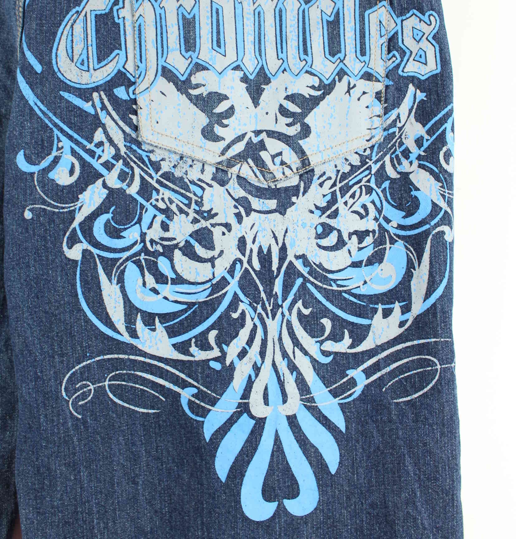 Vintage Chronicles Baggy Jeans Blau W40 L34 (detail image 2)