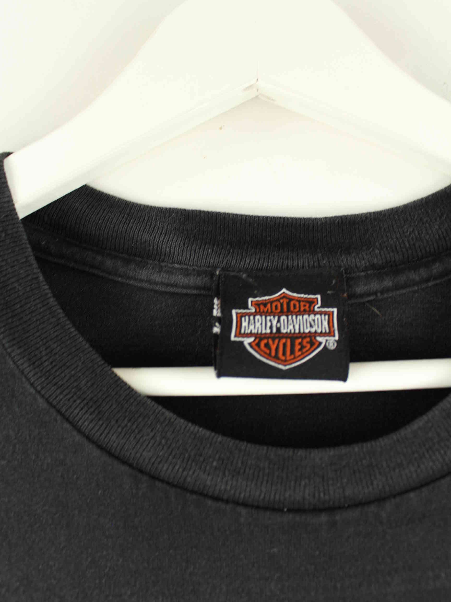 Harley Davidson 90s Vintage Print T-Shirt Black L – Peeces