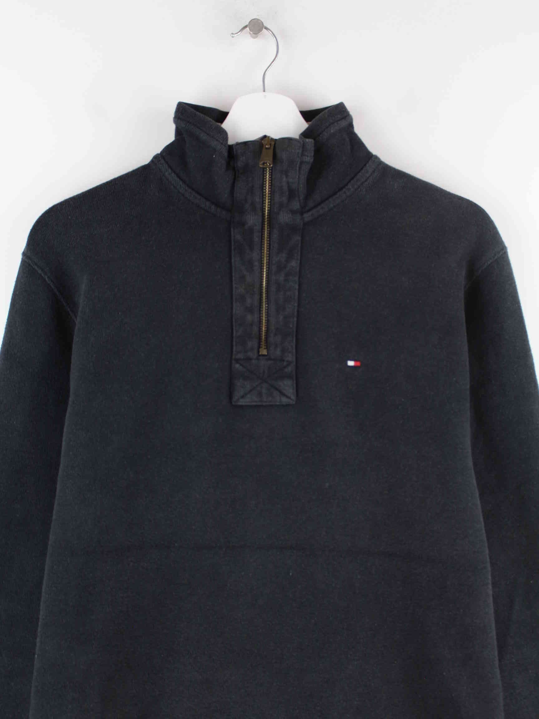 Tommy Hilfiger Half Zip Sweater Schwarz XL (detail image 1)