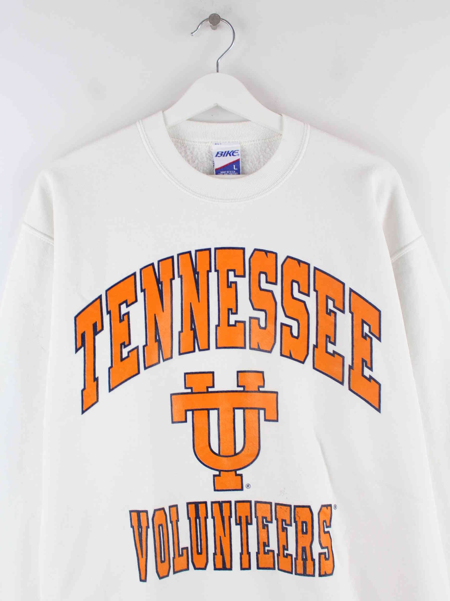 Vintage 90s Tennessee Print Sweater Weiß L (detail image 1)