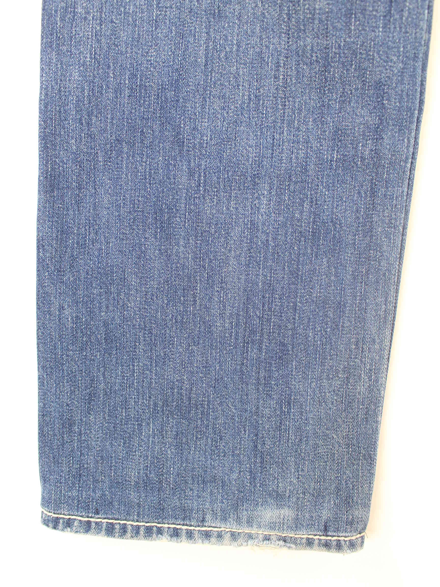 True Religion y2k Ricky Big QT Jeans Blau W40 L30 (detail image 4)