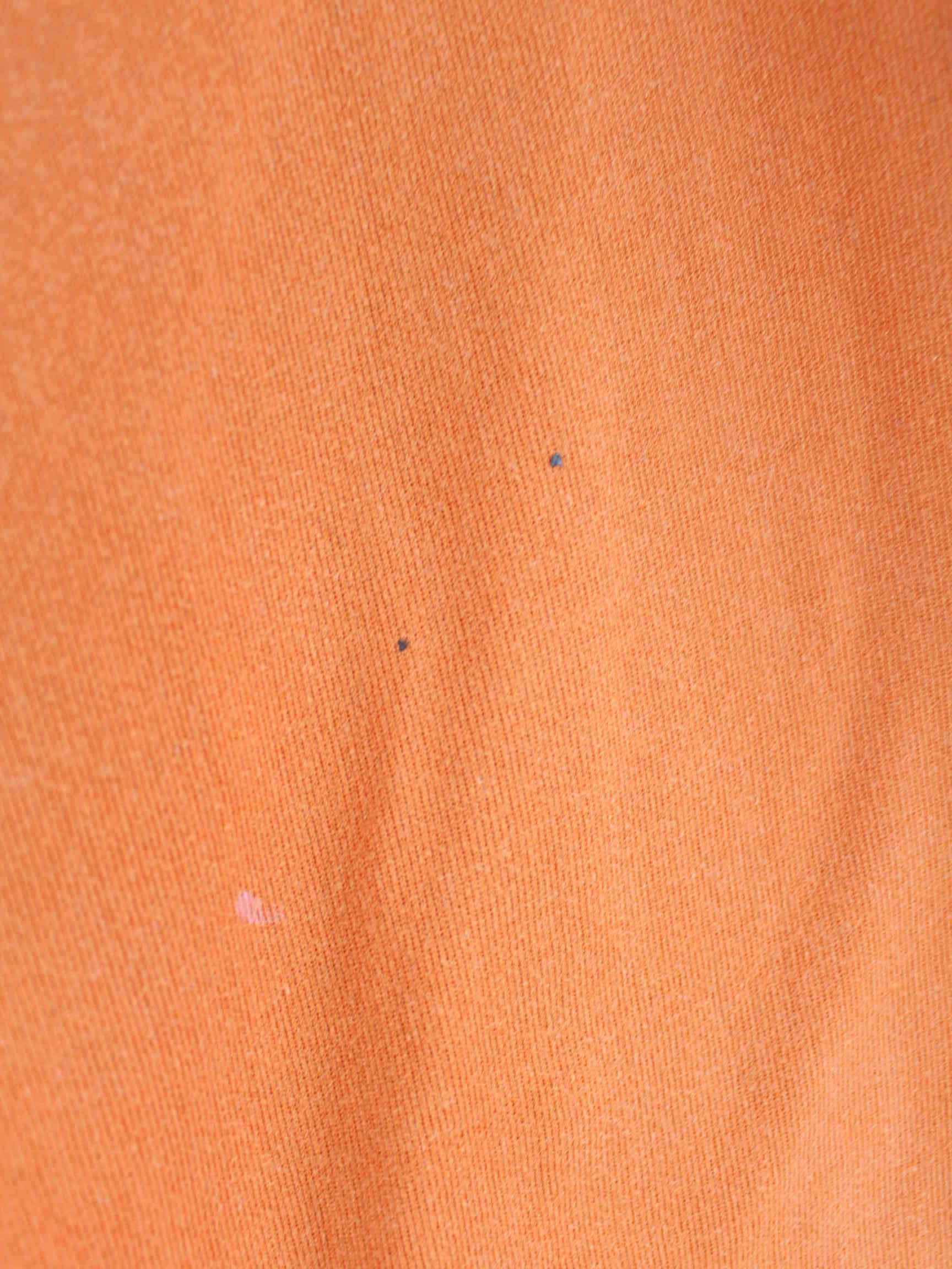 Nike 90s Vintage Big Swoosh Embroidered Sweater Orange L (detail image 6)