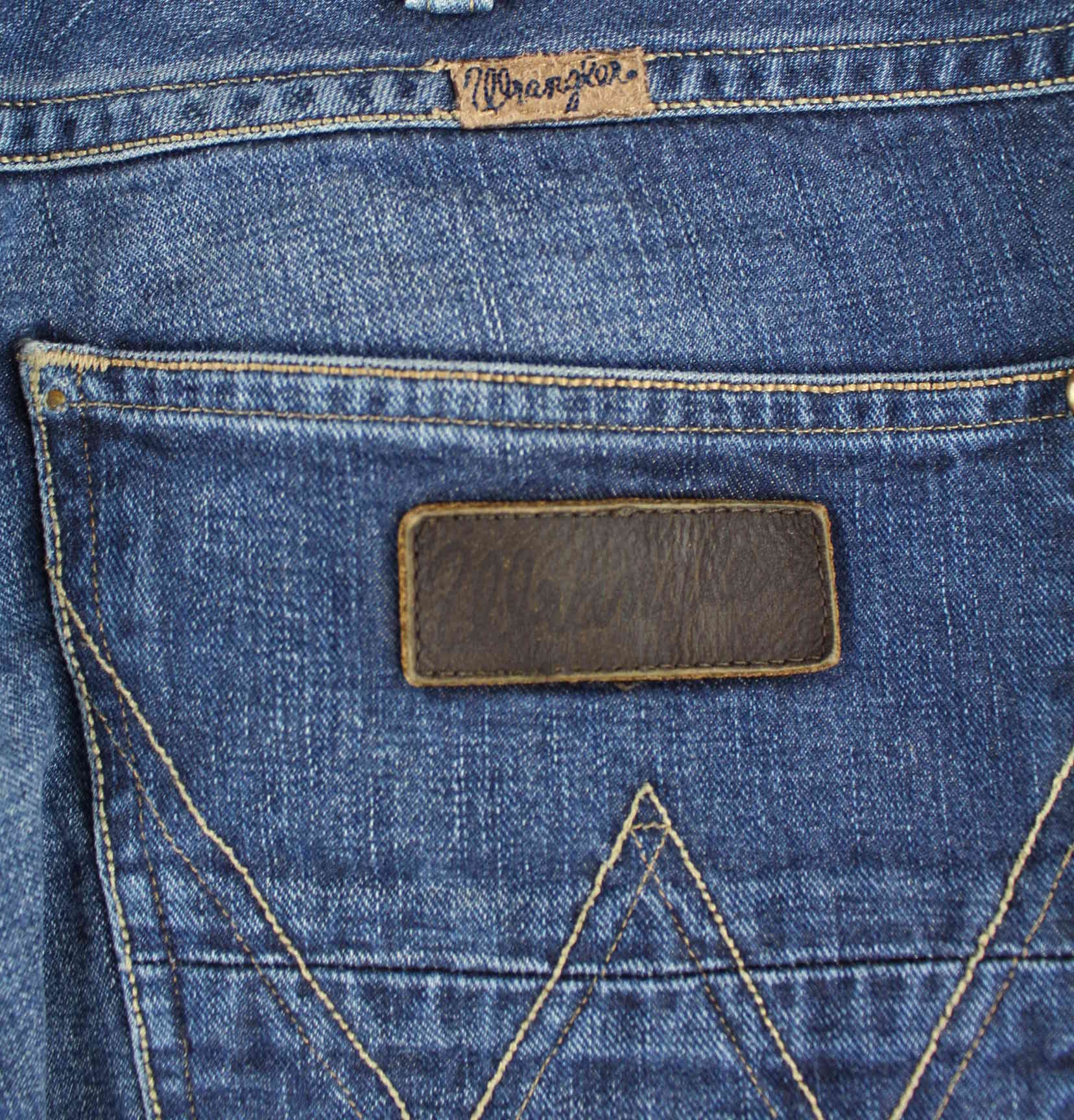 Wrangler 90s Vintage Jeans Blau W34 L34 (detail image 3)