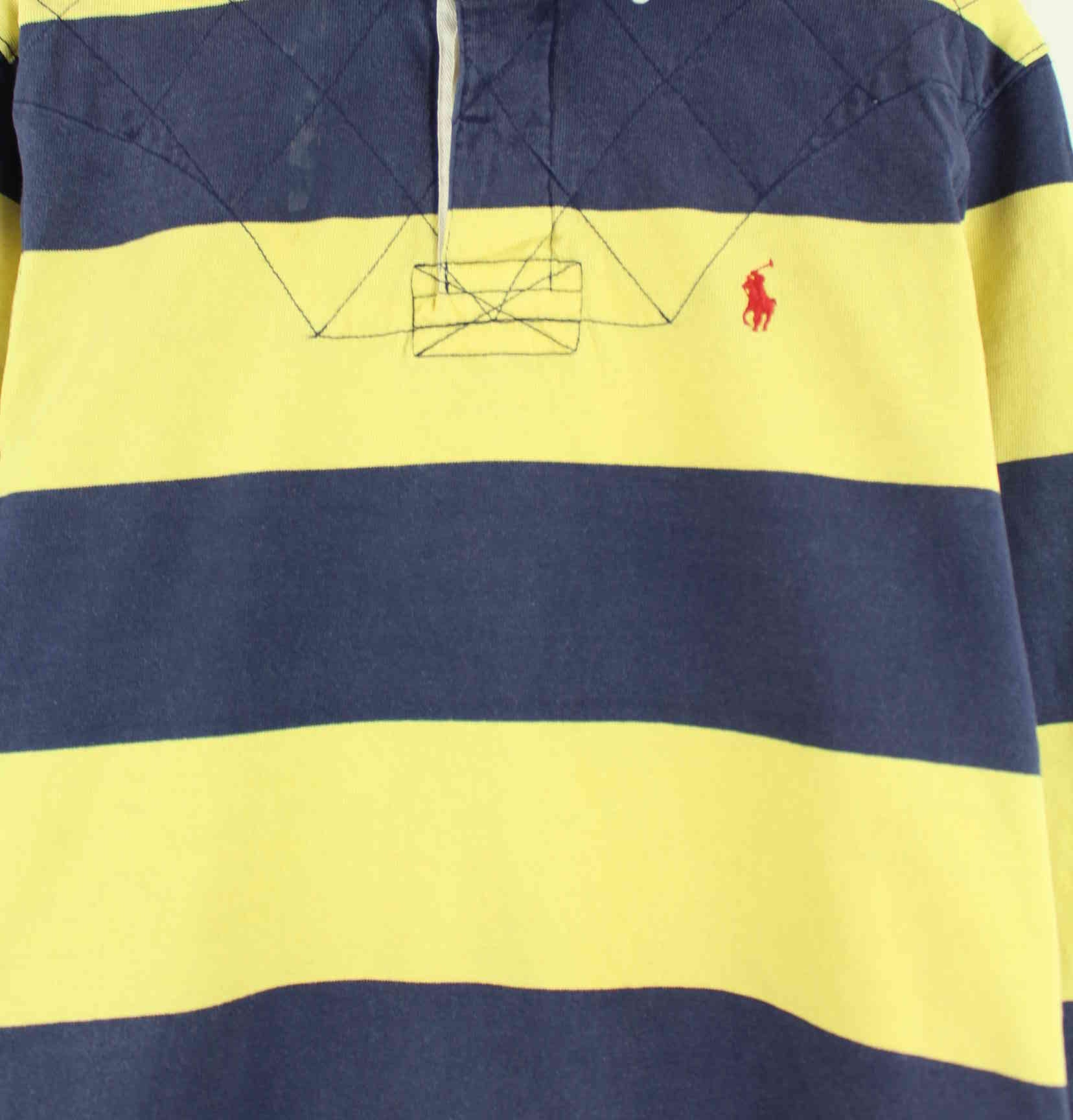 Ralph Lauren 90s Vintage Striped Polo Sweater Mehrfarbig L (detail image 1)