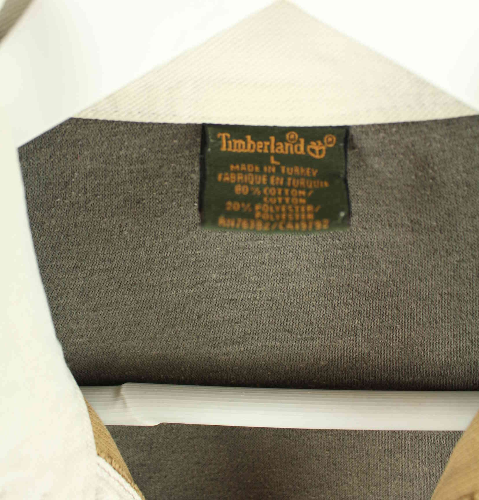 Timberland 90s Vintage Polo Sweater Braun L (detail image 3)