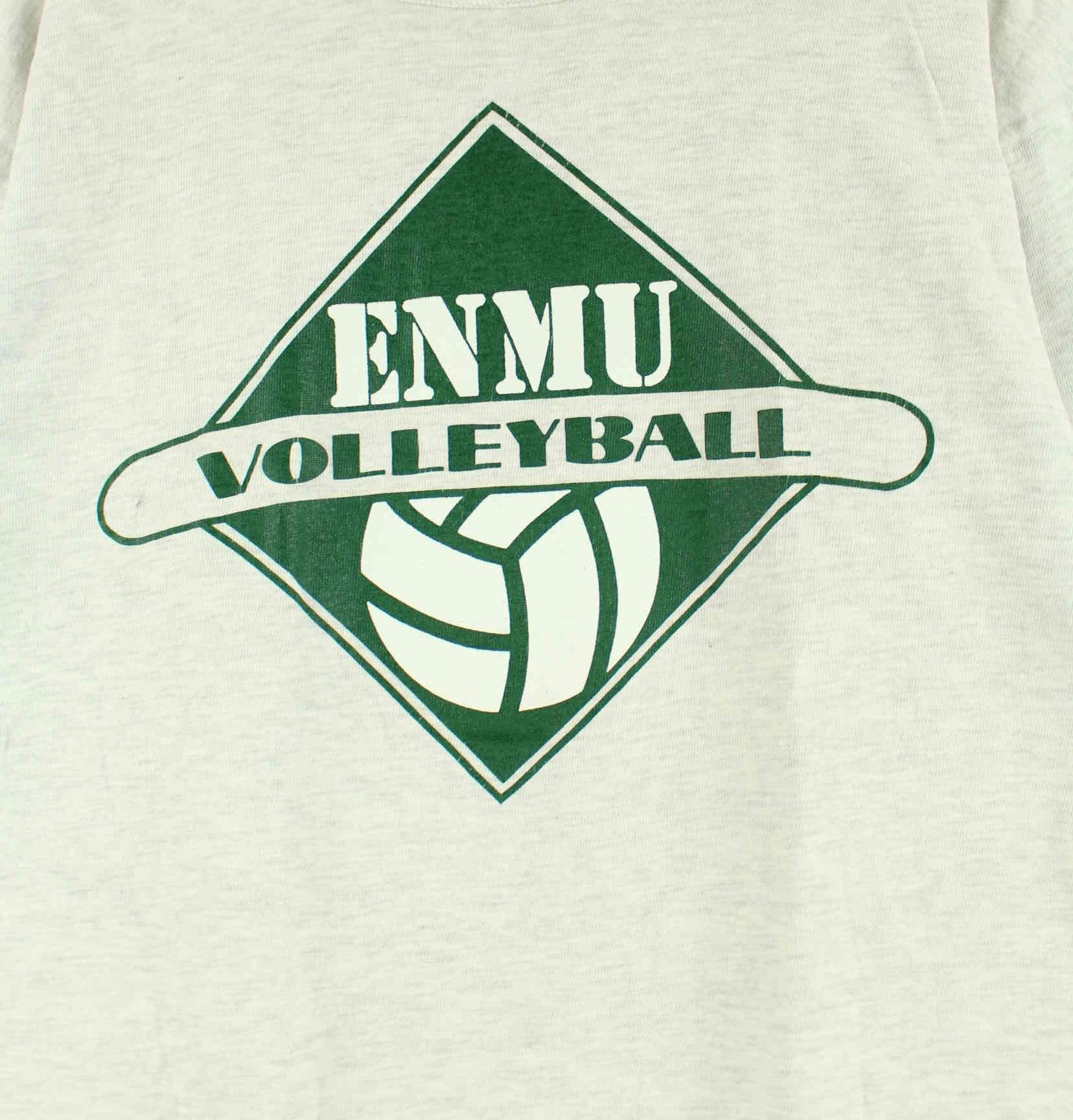 Champion ENMU Volleyball Print Single Stitch T-Shirt Grau XL (detail image 1)