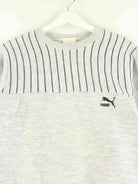 Puma 80s Vintage Embroidered Sweater Grau S (detail image 1)