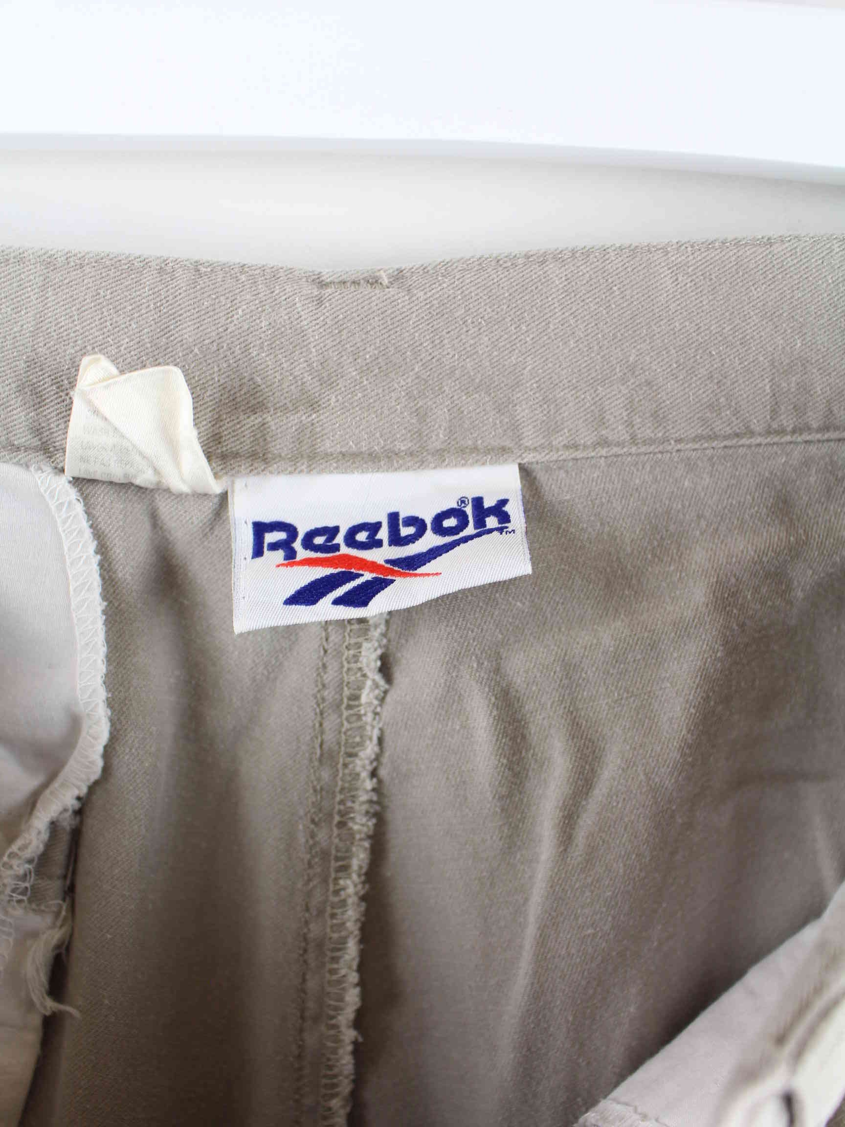 Reebok 90s Vintage Shorts Beige W34 (detail image 2)