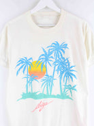 Vintage Ibiza Print T-Shirt Beige S (detail image 1)