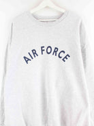 Vintage Airforce Print Sweater Grau XL (detail image 1)