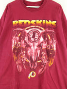 Pro Player y2k Redskins Print T-Shirt Rot XXL (detail image 1)
