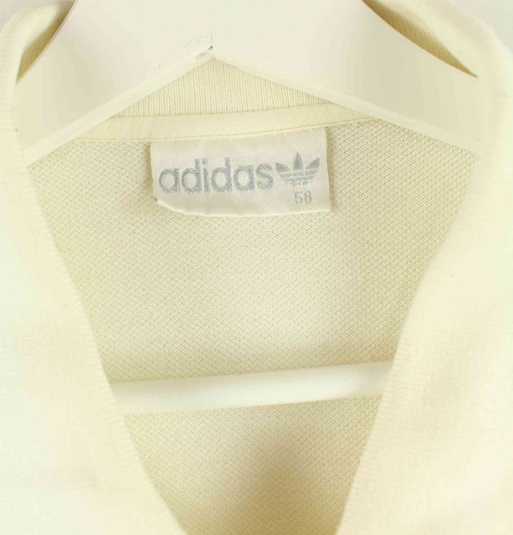 Adidas 80s Vintage Polo Beige XL (detail image 2)