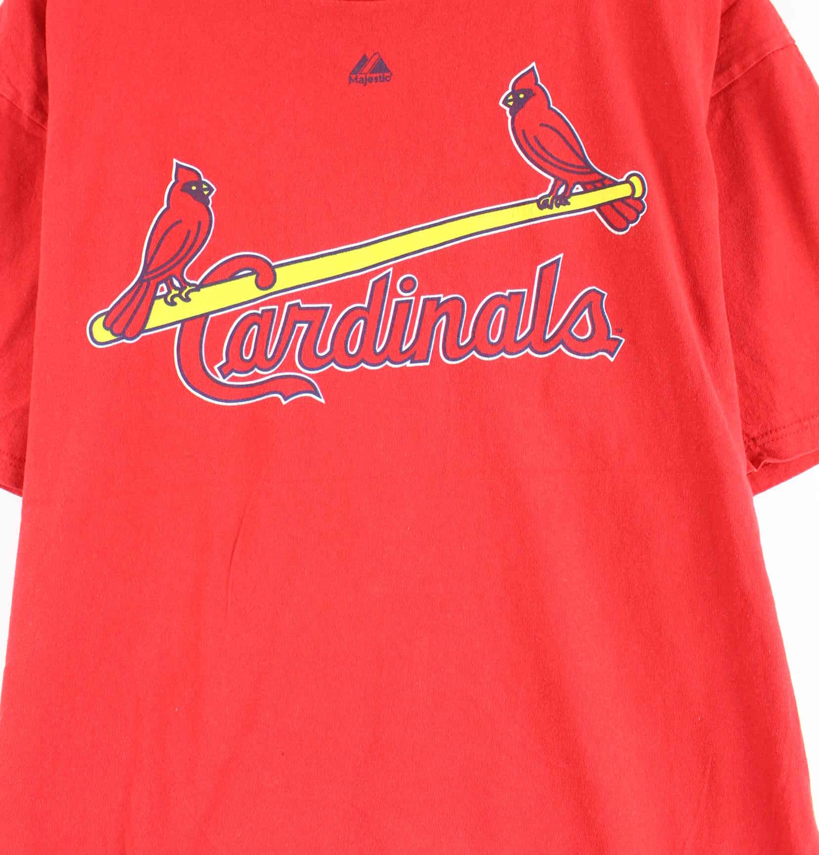 Majestic Cardinals Smith #1 Print T-Shirt Rot L (detail image 1)