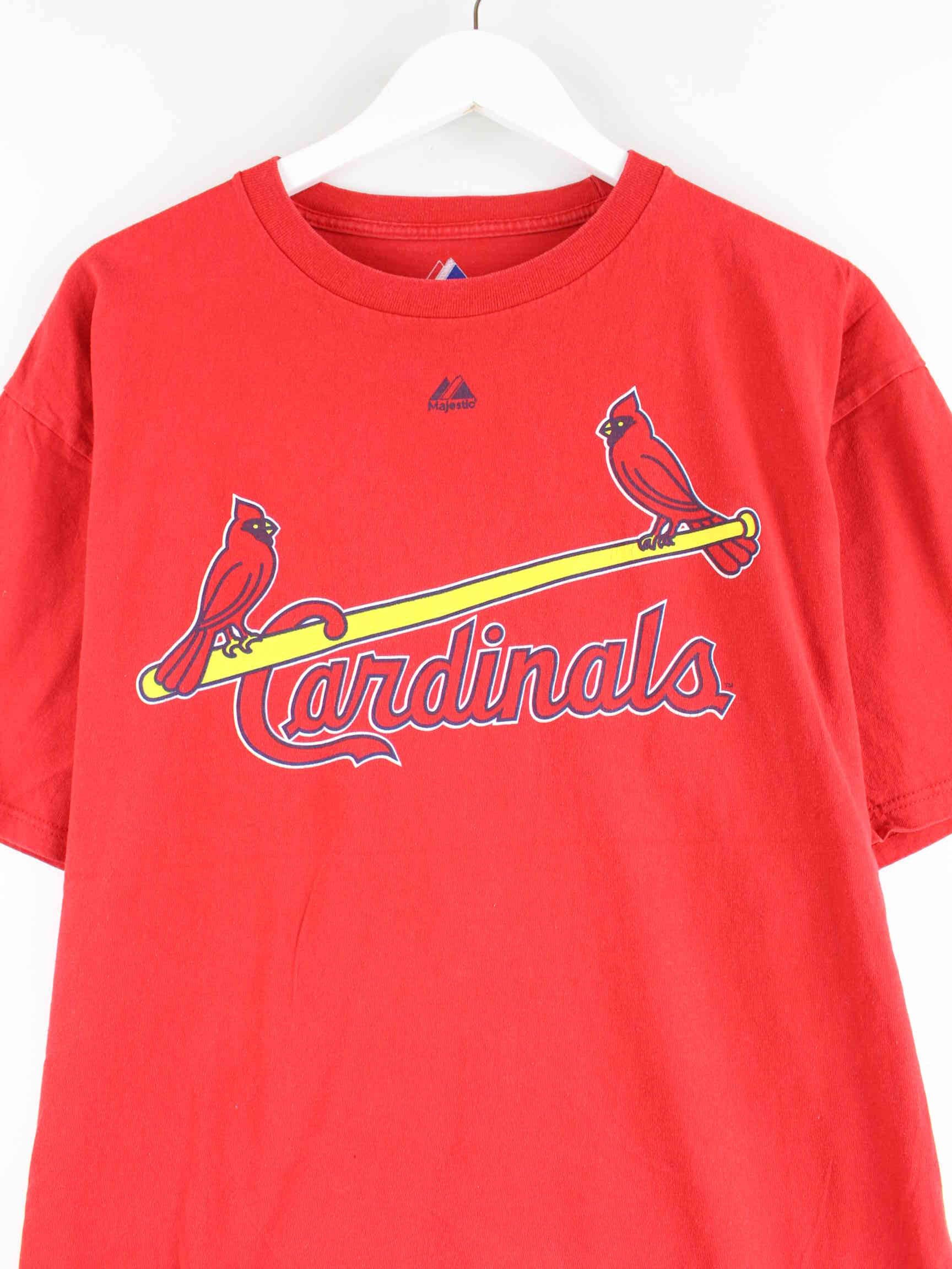 Majestic Cardinals Smith #1 Print T-Shirt Rot L (detail image 1)