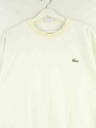 Lacoste 90s Vintage Basic Sweater Beige L (detail image 1)