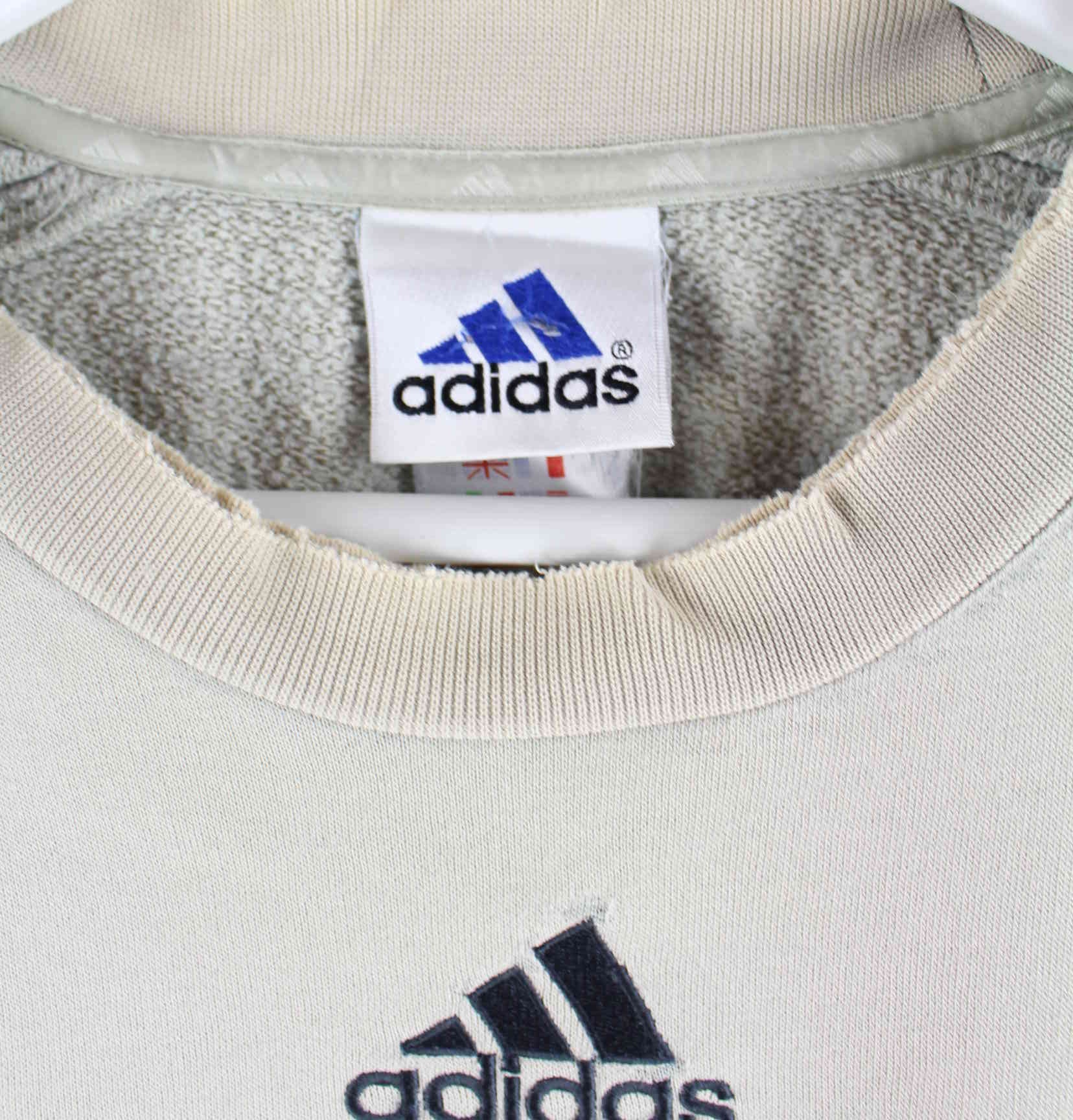 Adidas 90s Vintage Performance Sweater Grau XL (detail image 2)