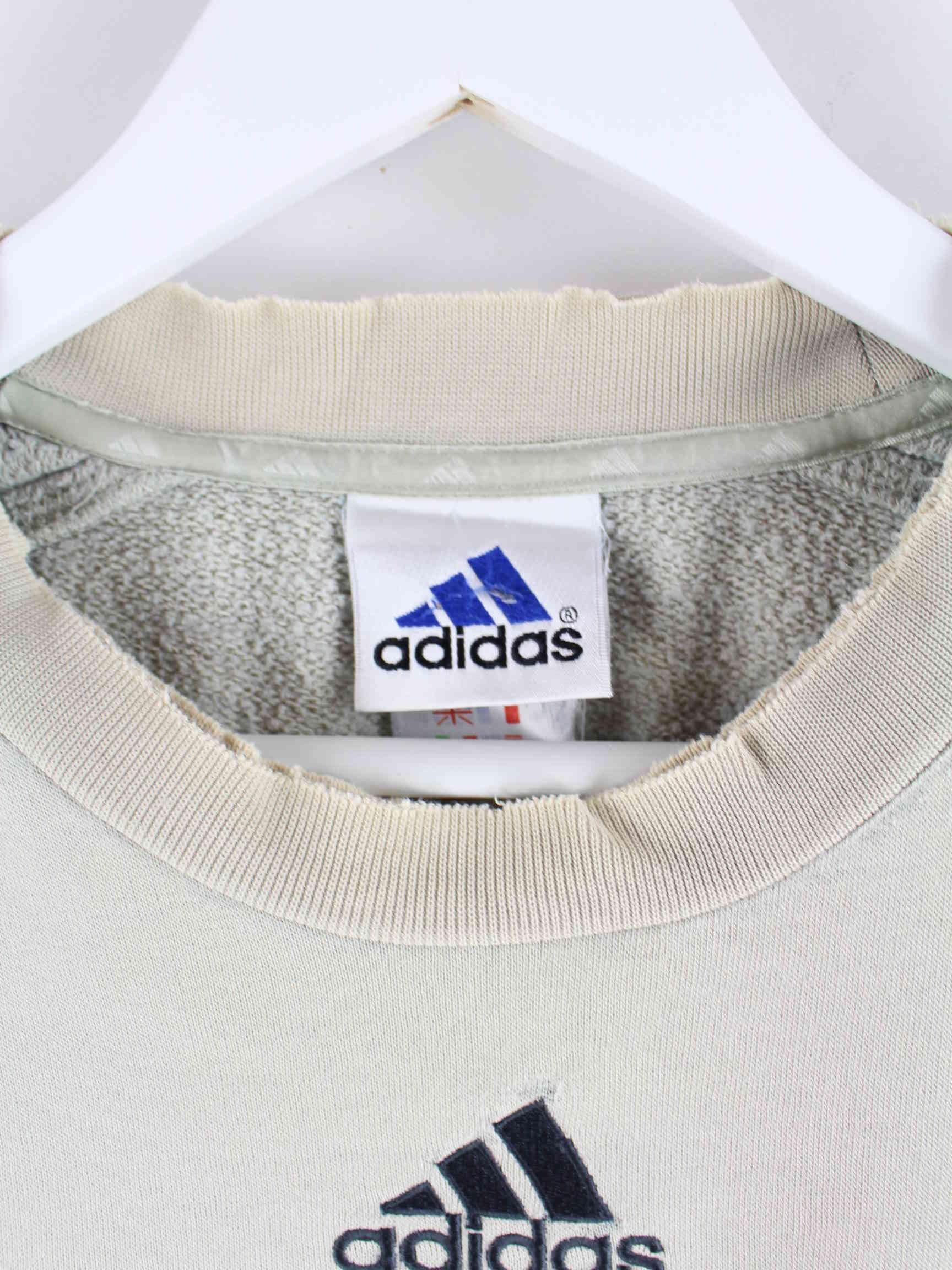 Adidas 90s Vintage Performance Sweater Grau XL (detail image 2)